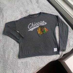 Chicago Blackhawks longsleeve sweater NWOT